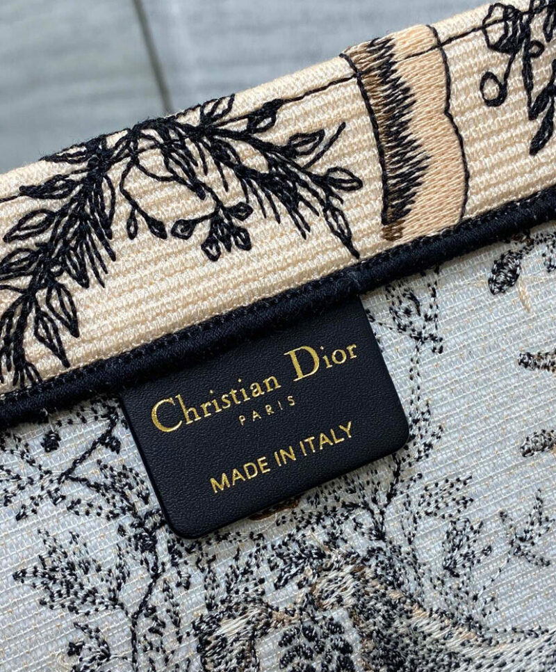 Christian Dior Large Dior Book Tote Apricot